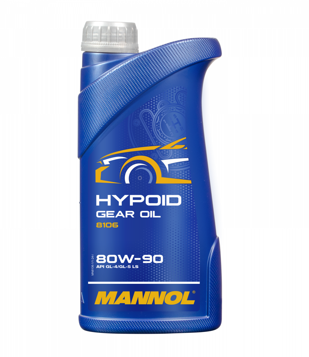 Масло MANNOL МКПП, дифференциал, мост минеральное, 80W-90 GL-4/GL-5 LS 1 л.