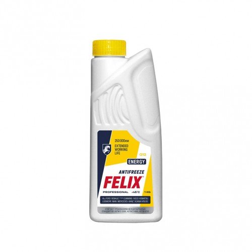  Антифриз FELIX Energy G12+ желтый -45 1кг