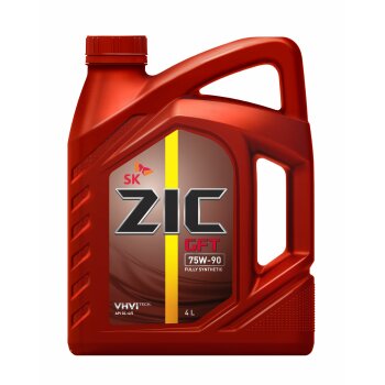 Масло ZIC МКПП,мост синтетика 75W-90 GL-4/GL-5/MT-1 4л.