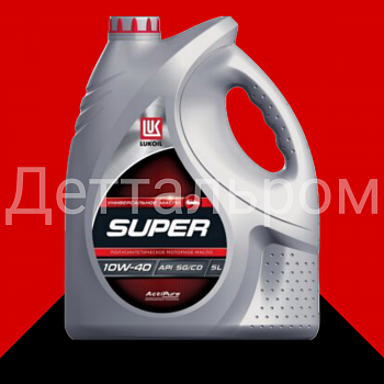 ЛУКОЙЛ СУПЕР полусинтетическое 10W-40 API SG/CD 5 л