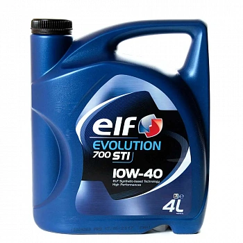 Масло моторное полусинтетика ELF Evolution 700 STI 10W-40 4 л