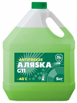 Антифриз АЛЯSKA -40 °C зеленый 5кг