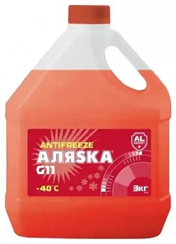 Антифриз АЛЯSKA -40 °C красный 3кг